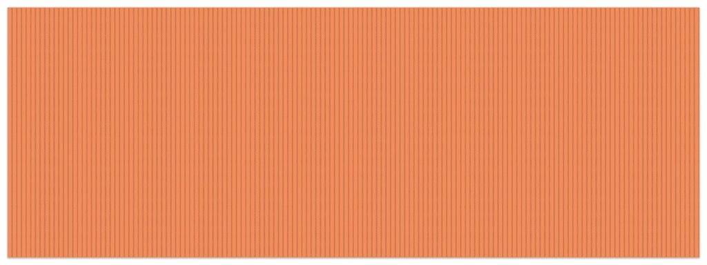 Wallario Duschmatte Antirutschmatte Badmatte Fußmatte Pastellorange, Größe ca. 180 x 65 cm