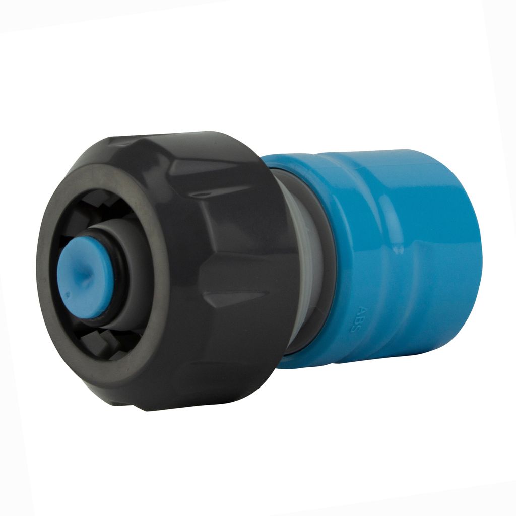 Wasserstop Schlauchstück Schlauchkupplung Stecksystem Schlauchverbinder Schlauch 3/4"