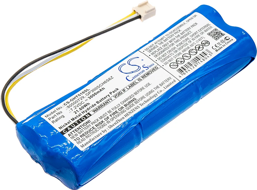 Batterie de secours pour balance Ohaus Defender 5000 et série T71