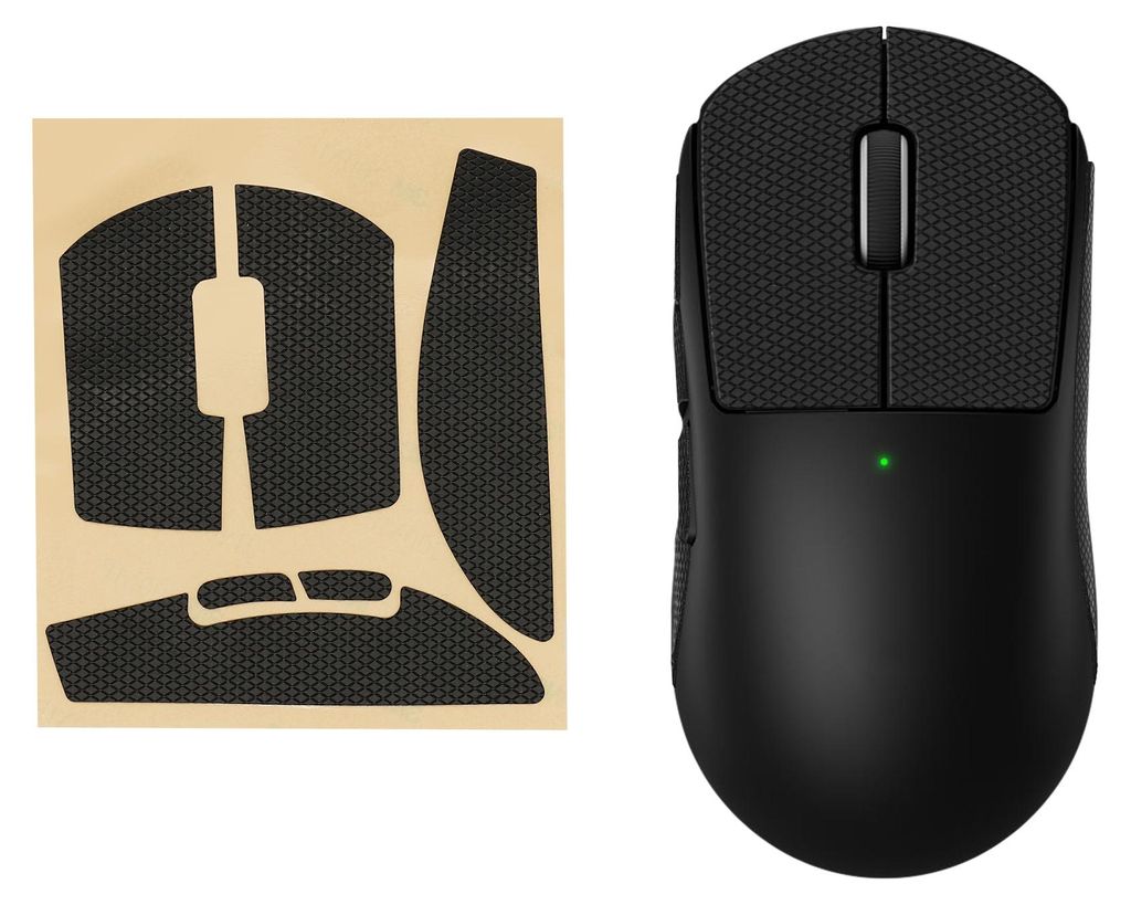 kwmobile Gaming Maus Grip Tape für Logitech G Pro Wireless 2 / Wireless 3 Mouse Grip Tape - Rutschfestes Griffband für PC Maus - Schwarz