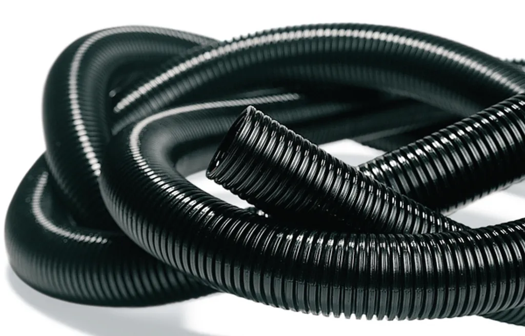 HellermannTyton 169-22190 Gaine annelée fendue noire de 19mm x 50m
