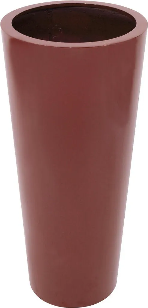 Sublimez vos Coins Vides avec le Pot Rouge Brillant Elegance-110 110cm