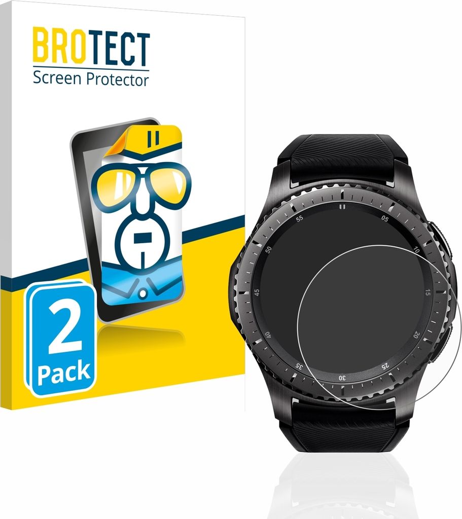 2x Für Samsung Gear S3 Frontier / S3 Classic Schutzfolie Produktbild 