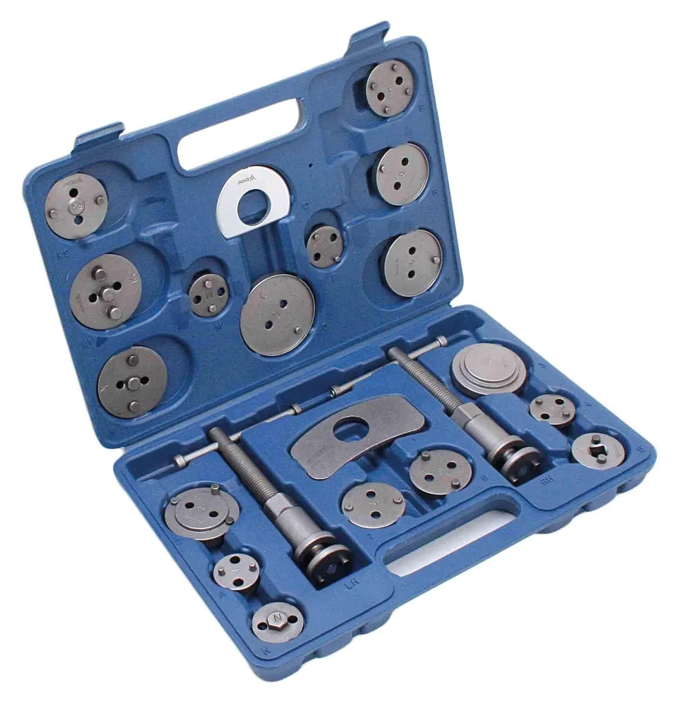 Coffret repousse piston de frein pour le changement des plaquettes de 21 pcs