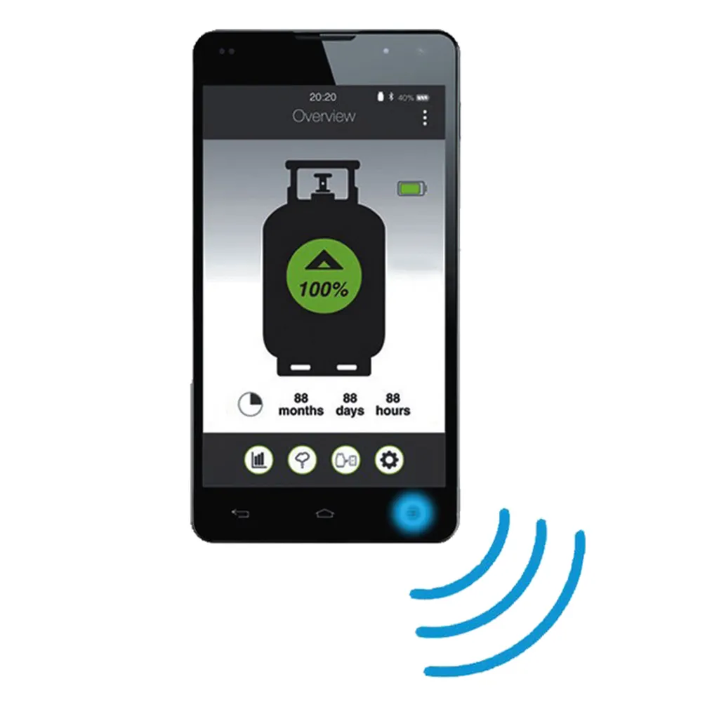 Indicateur de gaz Bluetooth Senso4s Basic avec mesure de niveau précise - 9