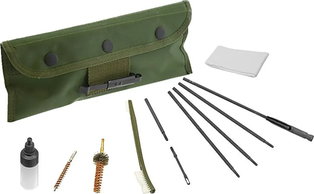 Kit Entretien AR15 Leapers UTG avec Tiges Acier et Brosses en Bronze