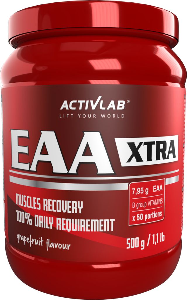 Activlab EAA XTRA 500g Aminosäuren - Grapefruit Produktbild 