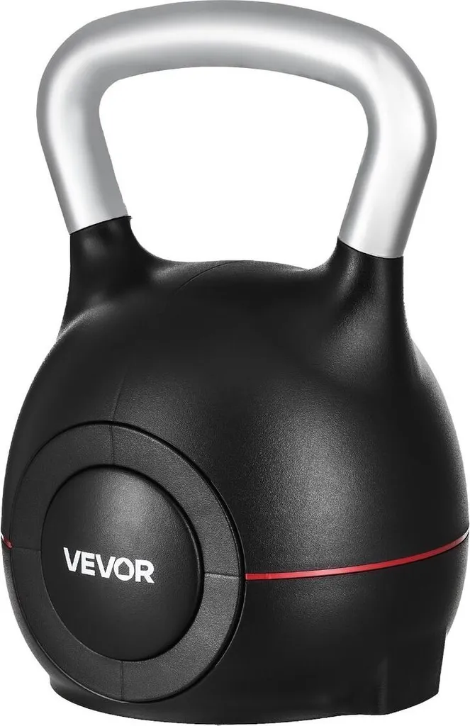 Kettlebell réglable 1,5 à 10 kg avec 7 niveaux de poids modulables