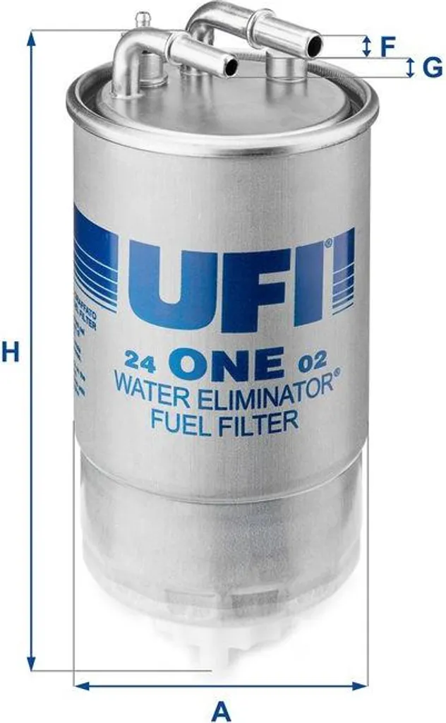Filtre Carburant UFI 24.ONE.02 : Stop aux Impuretés Corsa D