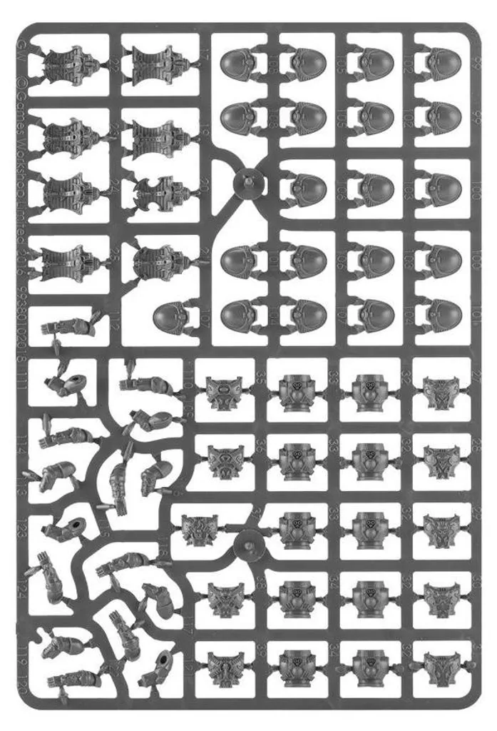 Figurines Marines Rubriques Thousand Sons Kit de Modélisme 10 Pièces - 2