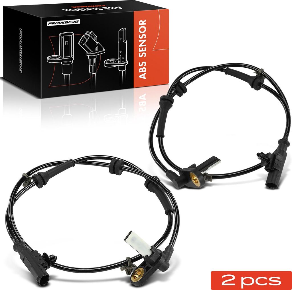 Frankberg 2x ABS Sensor Hinterachse beidseitig für Nissan Almera II Hatchback 1.5L 1.8L 2.2L 2000-2006