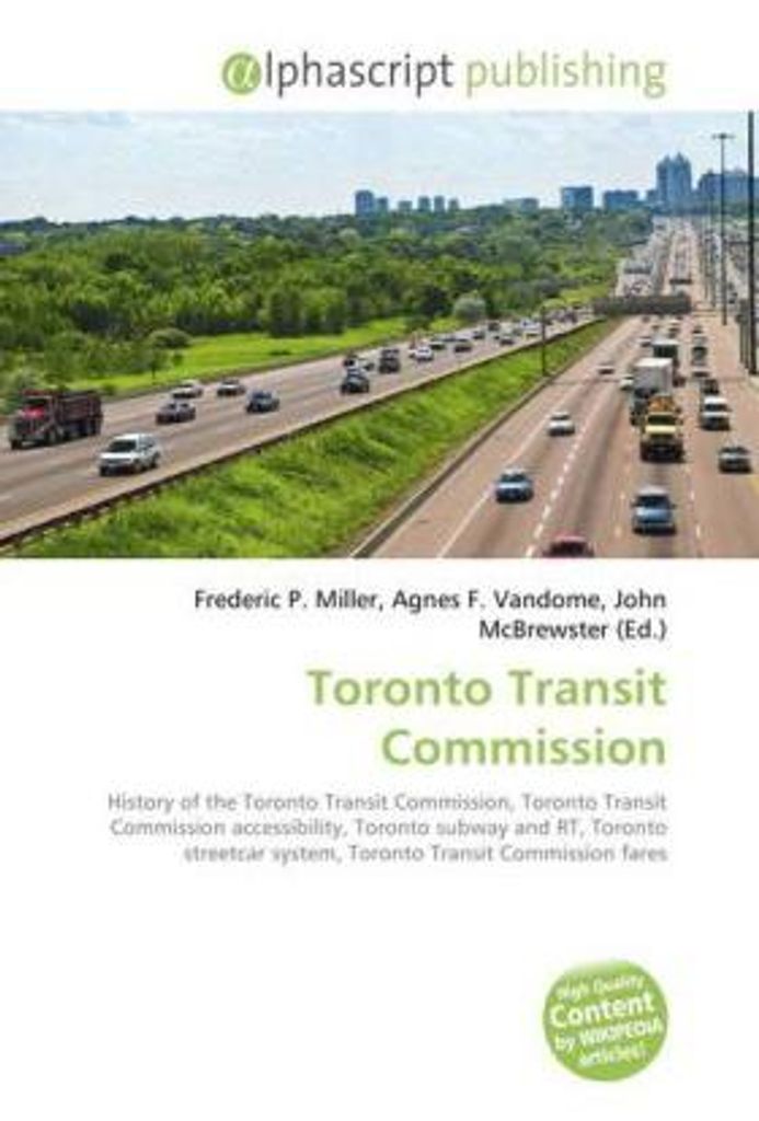 Toronto Transit Commission Produktbild 