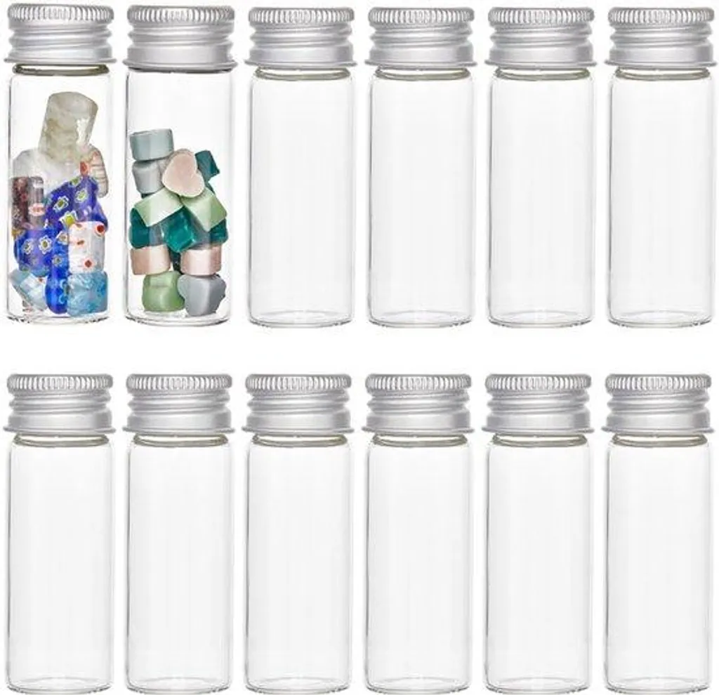 Flacons en verre de 12 ml avec bouchon à bille pour vos mélanges DIY
