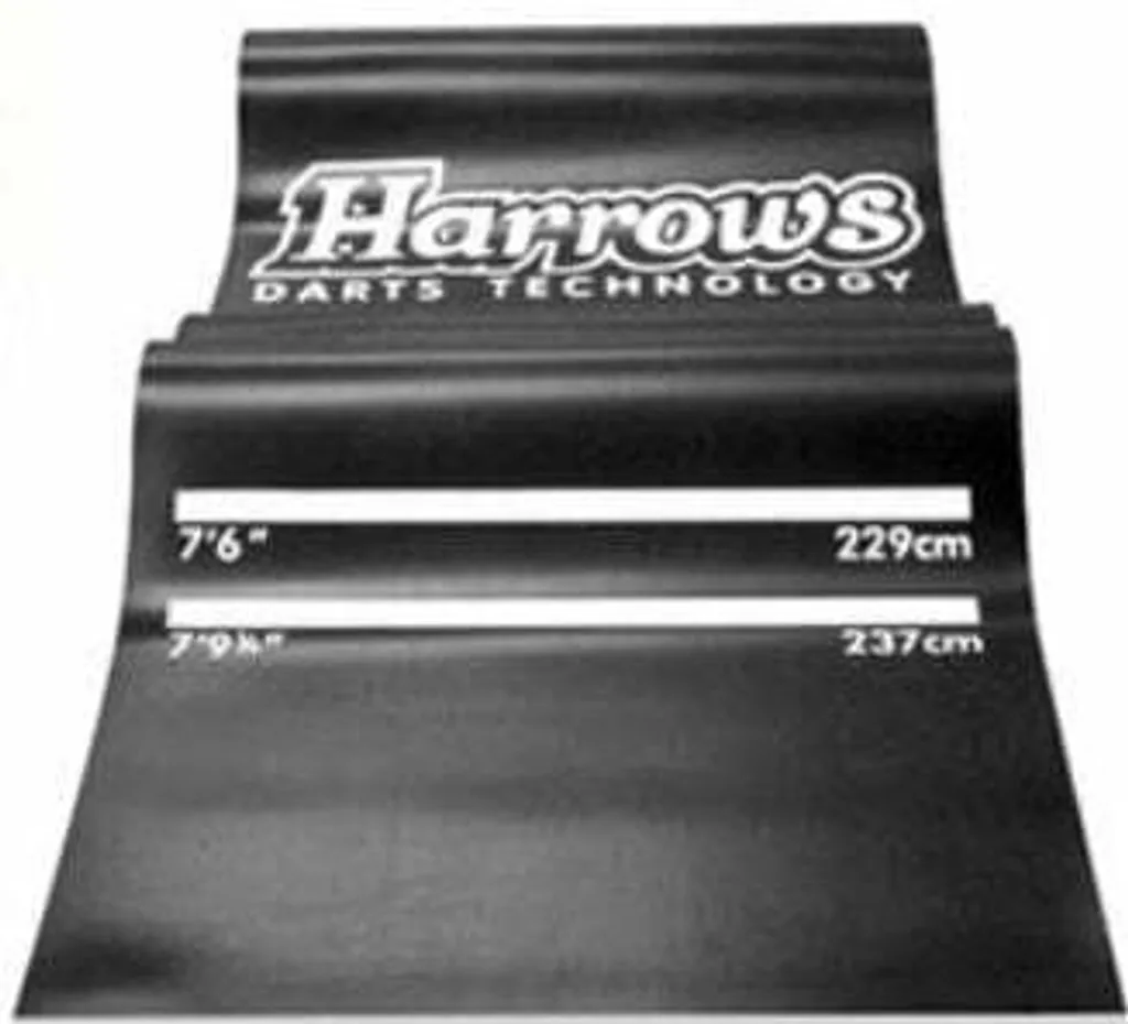 Tapis de fléchettes professionnel Harrows avec ligne de tir officielle