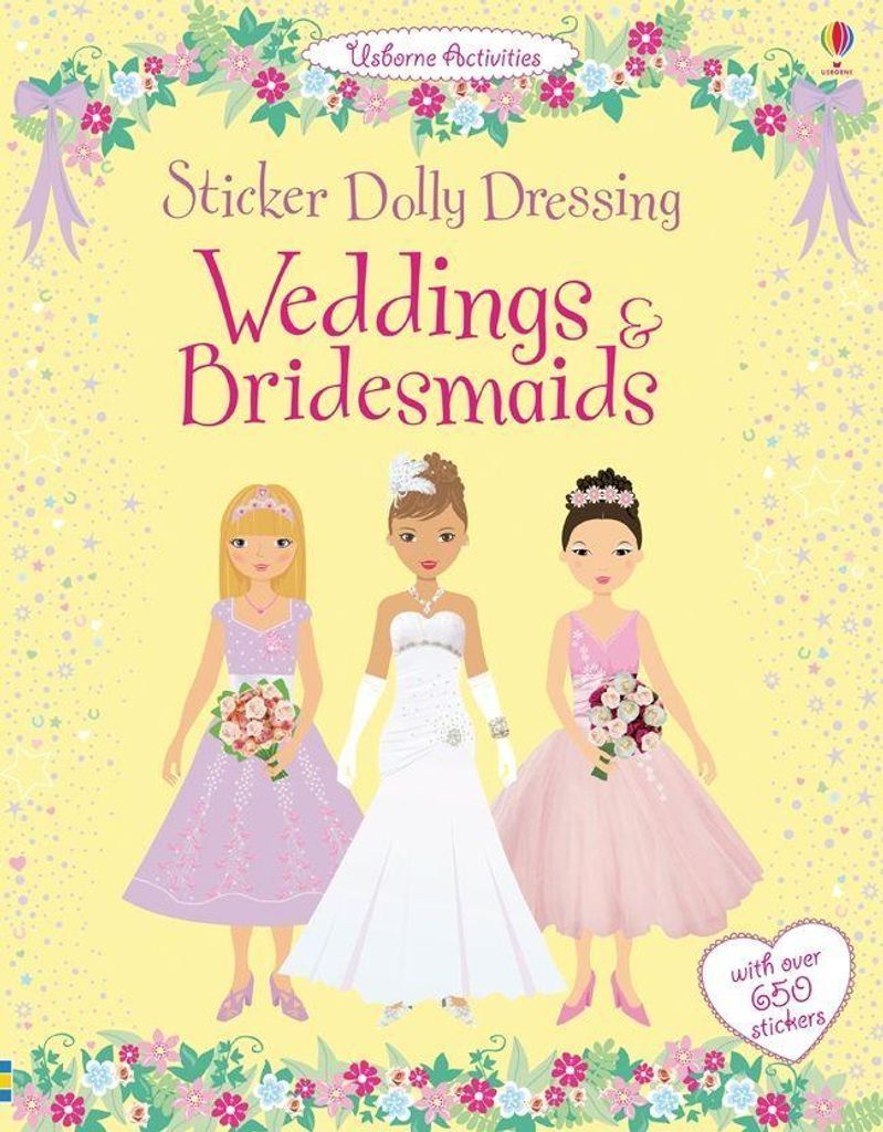 Sticker Dolly Dressing Weddings and Bridesmaids