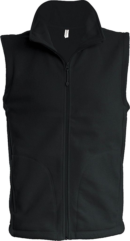 Kariban Luca Herren Fleece-Weste RW739 (3XLarge) (Schwarz)