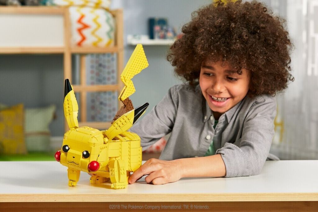 Mattel FVK81 Mega Construx Pokémon Jumbo Pikachu Obrázek produktu 6
