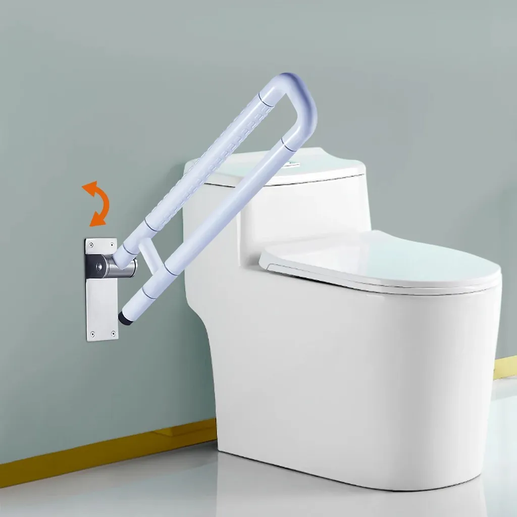 Barre d'appui murale anti-glisse pour sécuriser une salle de bain - 10