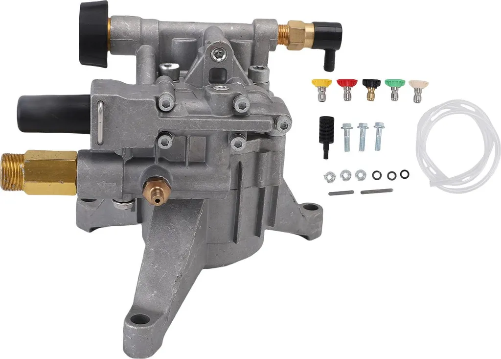 Pompe de lavage haute pression 3400 PSI 2,5 GPM arbre vertical 3/4"