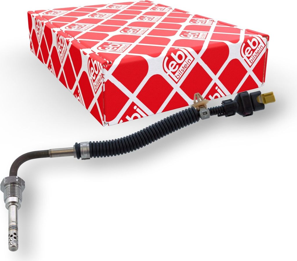 FEBI BILSTEIN 170491 Abgastemperatursensor passend für MERCEDES-BENZ BOXER 120mm
