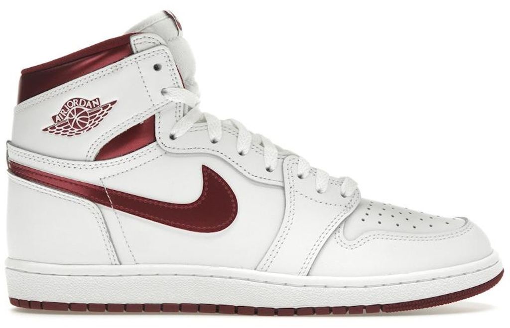 Jordan 1 Retro High '85 OG Metallic Burgundy - EU 47.5 Produktbild 