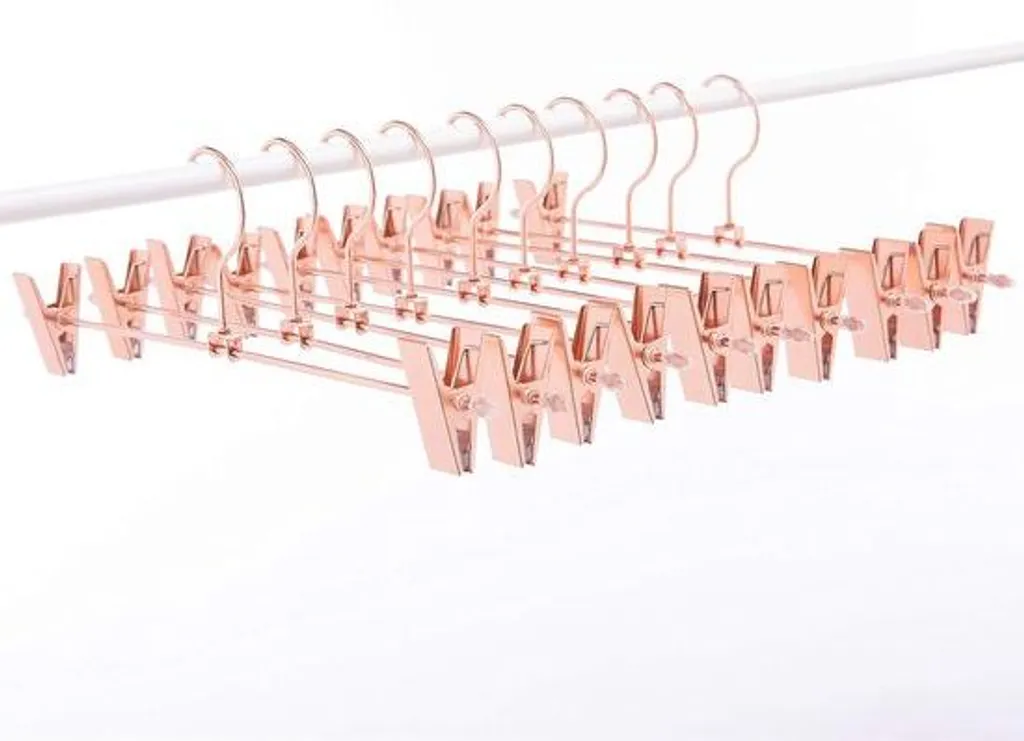 Étriers en cuivre 33 cm lot de 10 pièces coloris rose élégant
