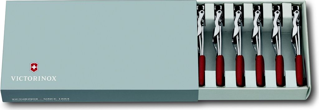Nail Clipper Set, 10 Stk., rot