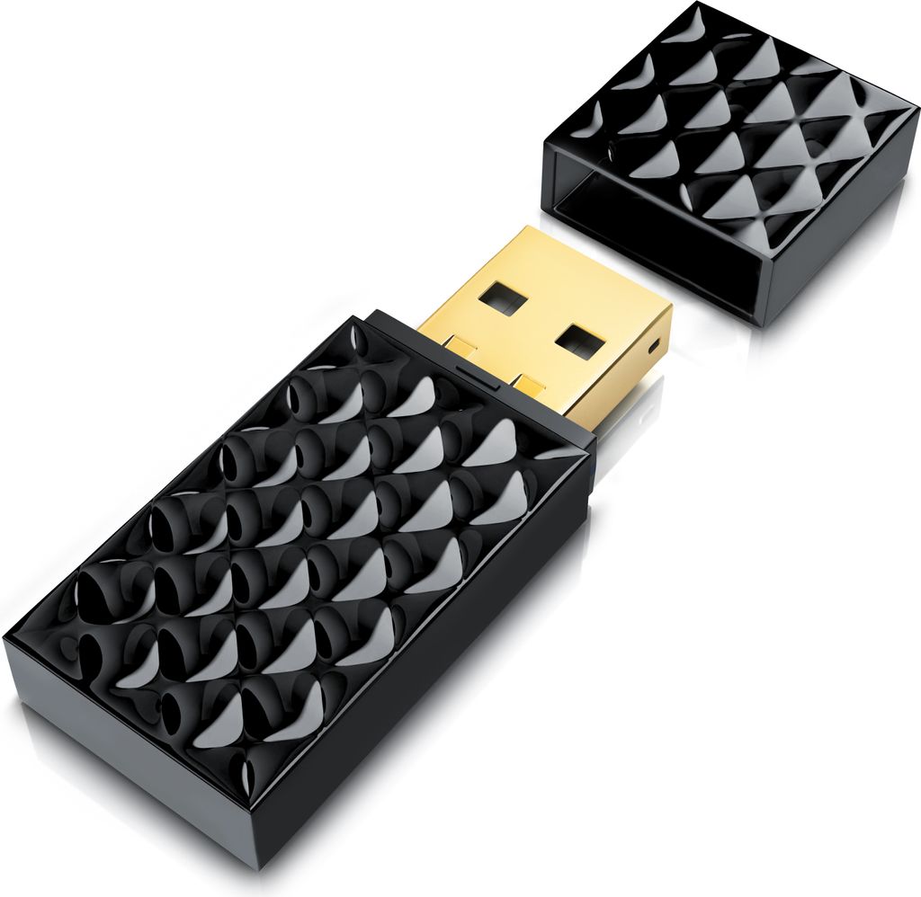 CSL WLAN Dual Band Stick - 433 MBit s - 2,4 GHz 5 GHz - bis zu 433 MBit s WLAN-Standards 802.11ac