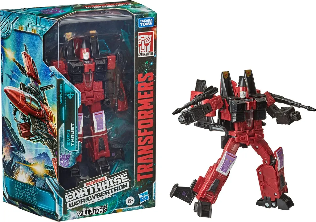 Transformers Generations War for Cybertron Earthrise Voyager Thrust 18cm - 5