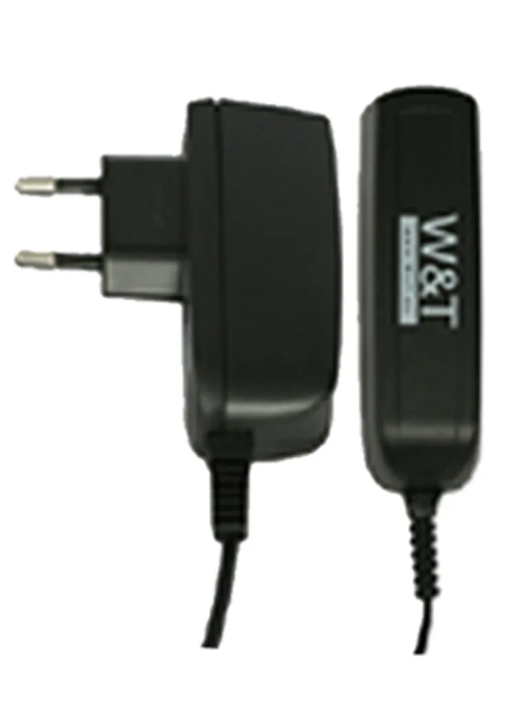 Bloc d'alimentation W&T 24V 750mA DC Prise EURO 47-63 Hz Noir - Haute Qualité