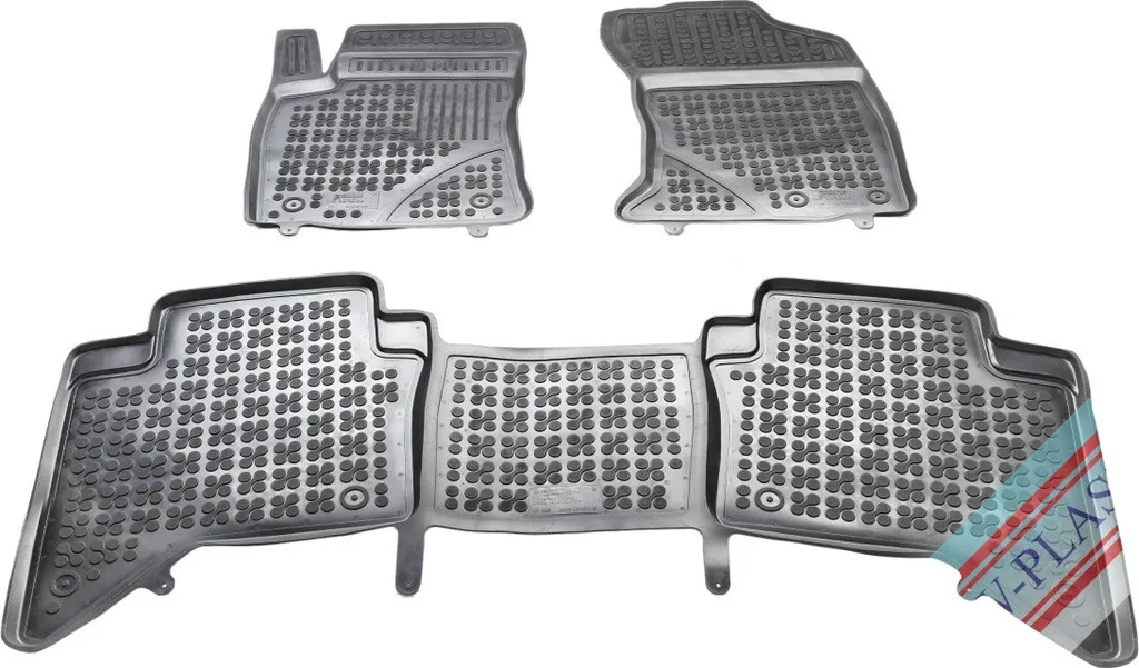 Tappetini in gomma per auto Toyota Hilux 2015-
