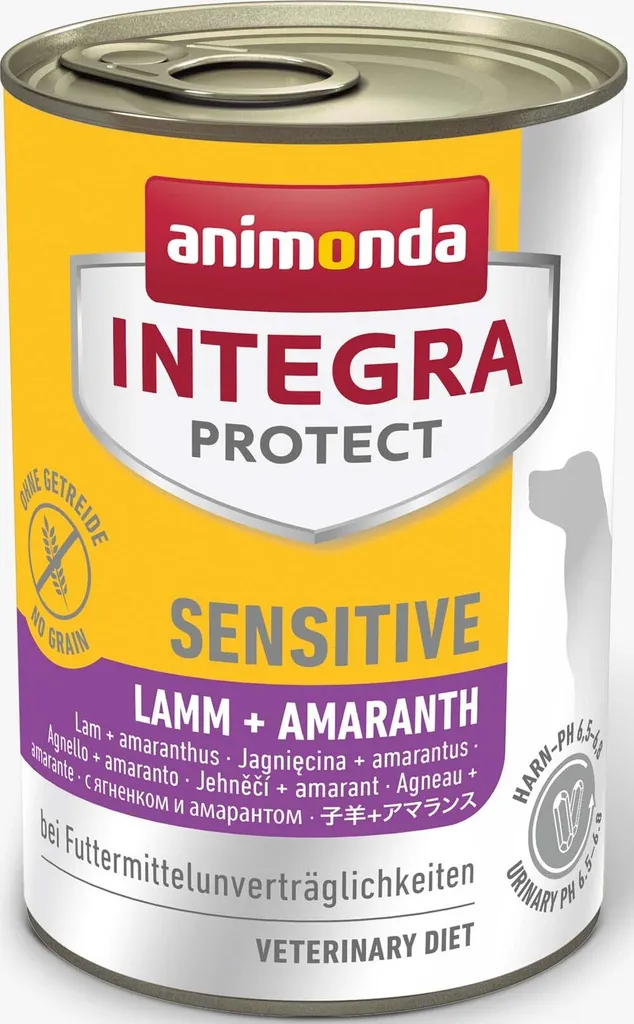 Animonda Sensitive Agneau sans céréales pour chien - Lot de 6 x 400g