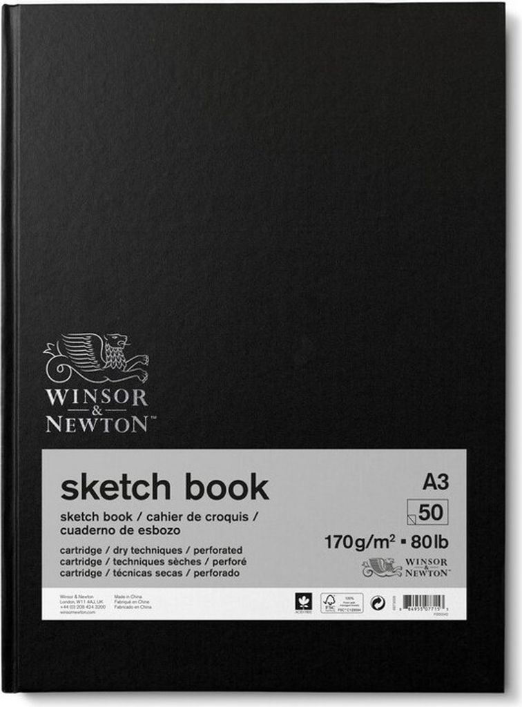 Szkicownik WINSOR & NEWTON, A3, 50 arkuszy Zdjęcie produktu 
