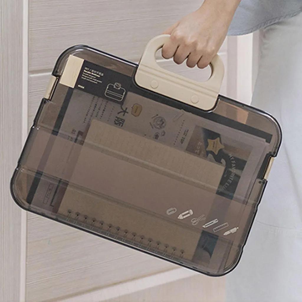 Pochette documents portable A4 pour le travail nomade et le bureau - 4