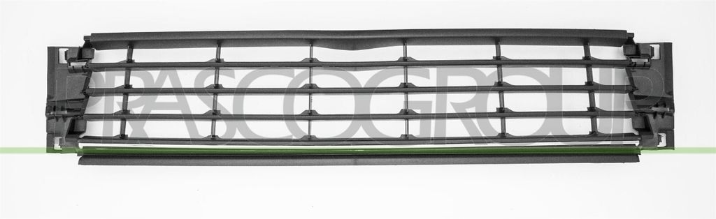 PRASCO VG0242140 - OE 6C0853671ARYP Lüftungsgitter, vorne für Polo (6C, 6R)