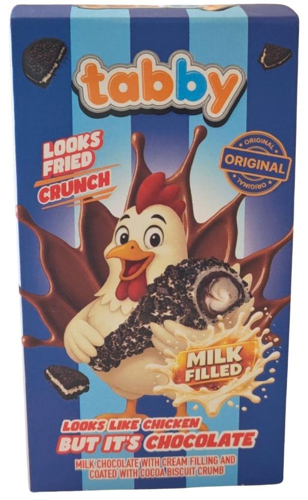 TABBY - "Fried Chicken" Cookies & Cream Crunch (blau) - 50g Produktbild 