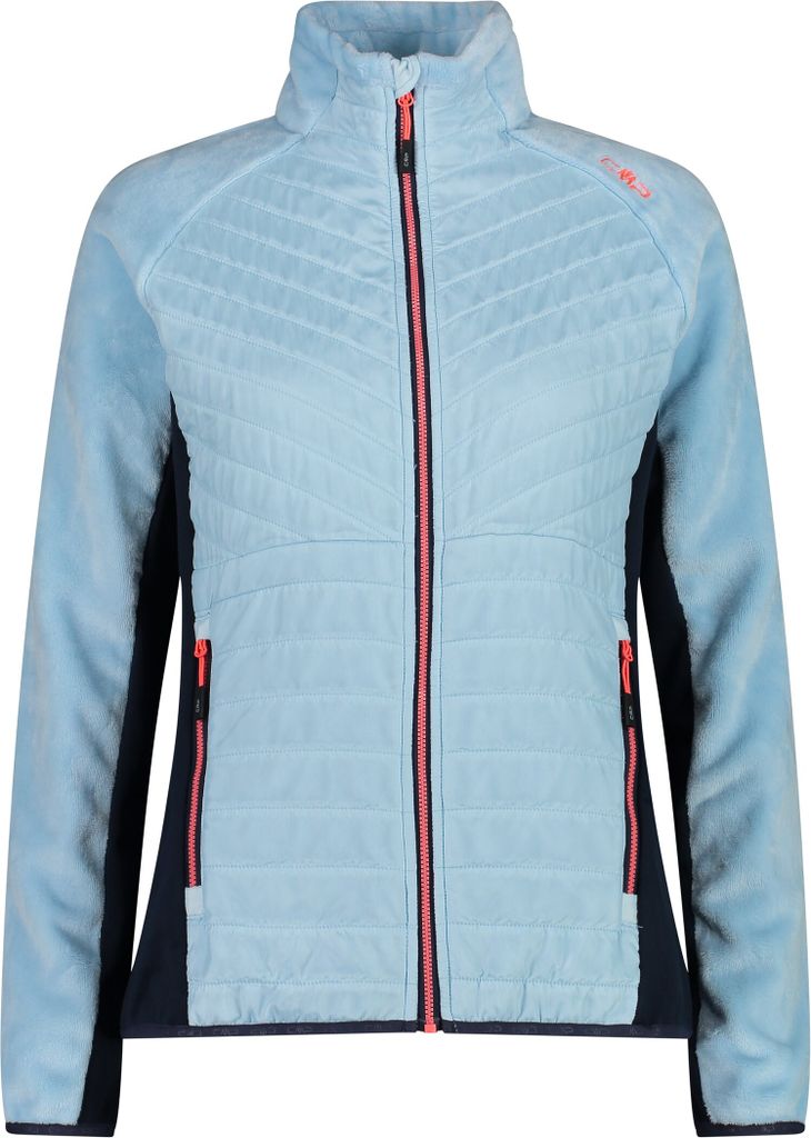 Cmp Woman Jacket Hybrid L437 Cristall Blue 40