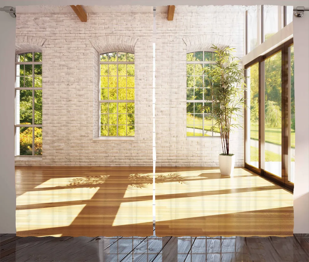 Rideau occultant partiel 280x225 anti-vis-à-vis design jardin rustique
