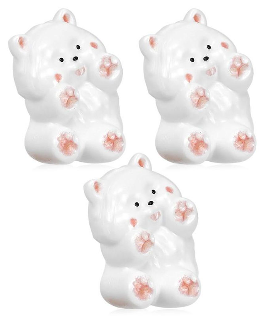 3er Set Hund Quetschspielzeug aus weichem Material Fidget Figuren zum Drücken für Kinder und Erwachsene Spiel und Beschäftigung