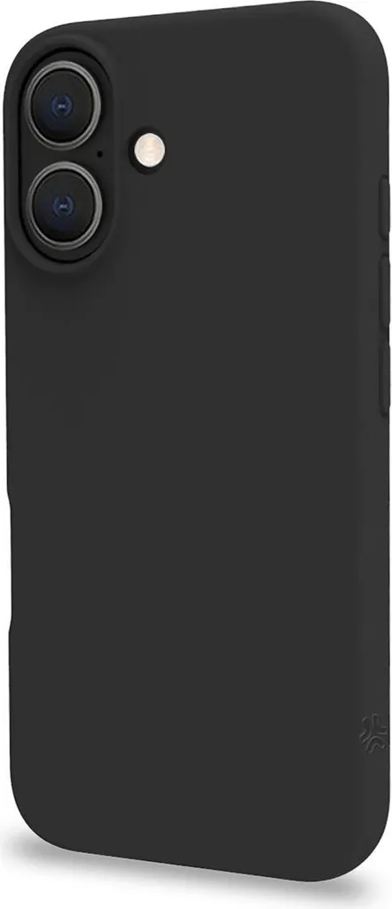 Custodia Protettiva iPhone 16e Gomma Nera | Cover Resistente Anti-Urti