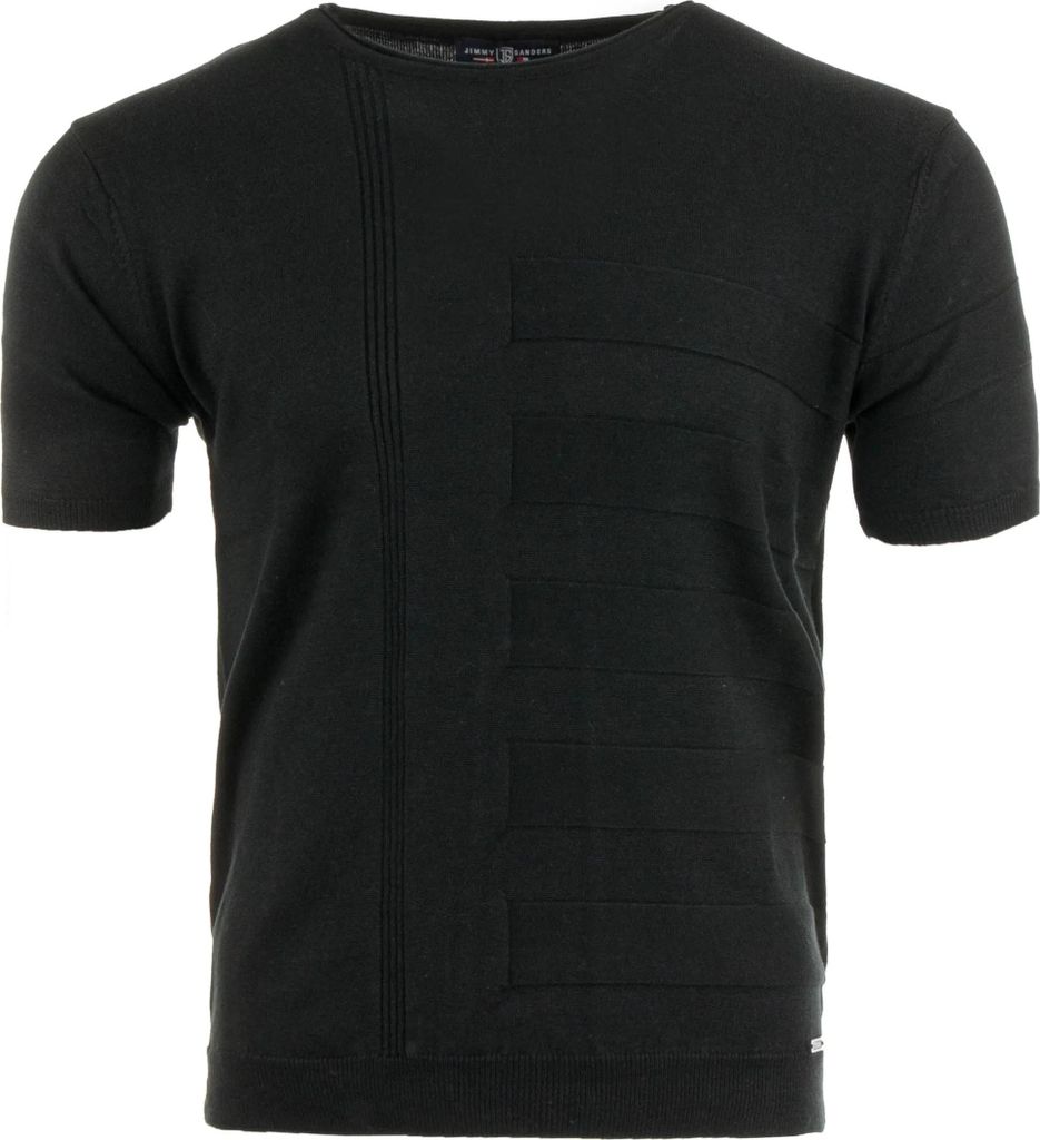 Jimmy Sanders Zeus Black Herren T-Shirt Schwarz