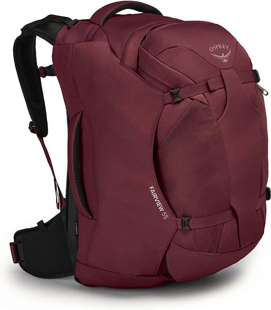 Osprey Fairview Womens Travel Pack Backpack Zircon Red 55 L Image du produit 