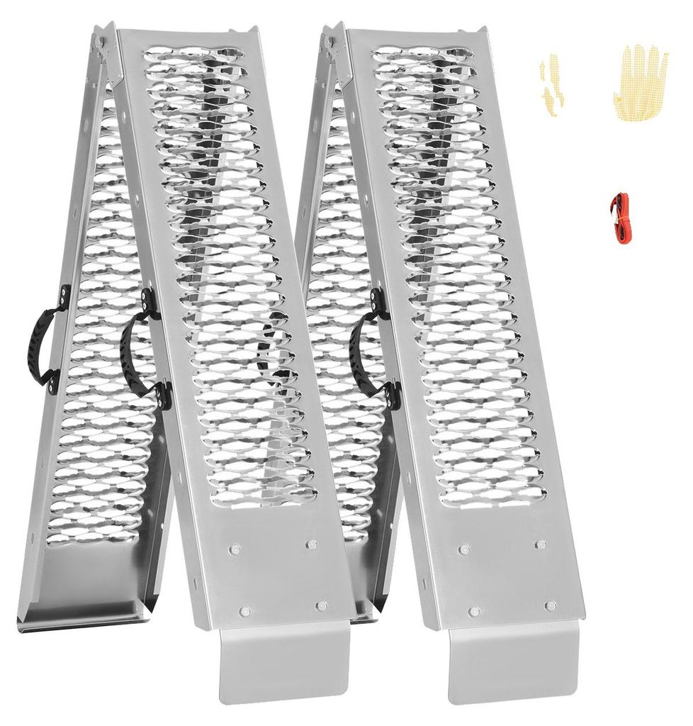 VEVOR Rampe d'accès en aluminium en 2 parties Heavy Duty Image du produit 