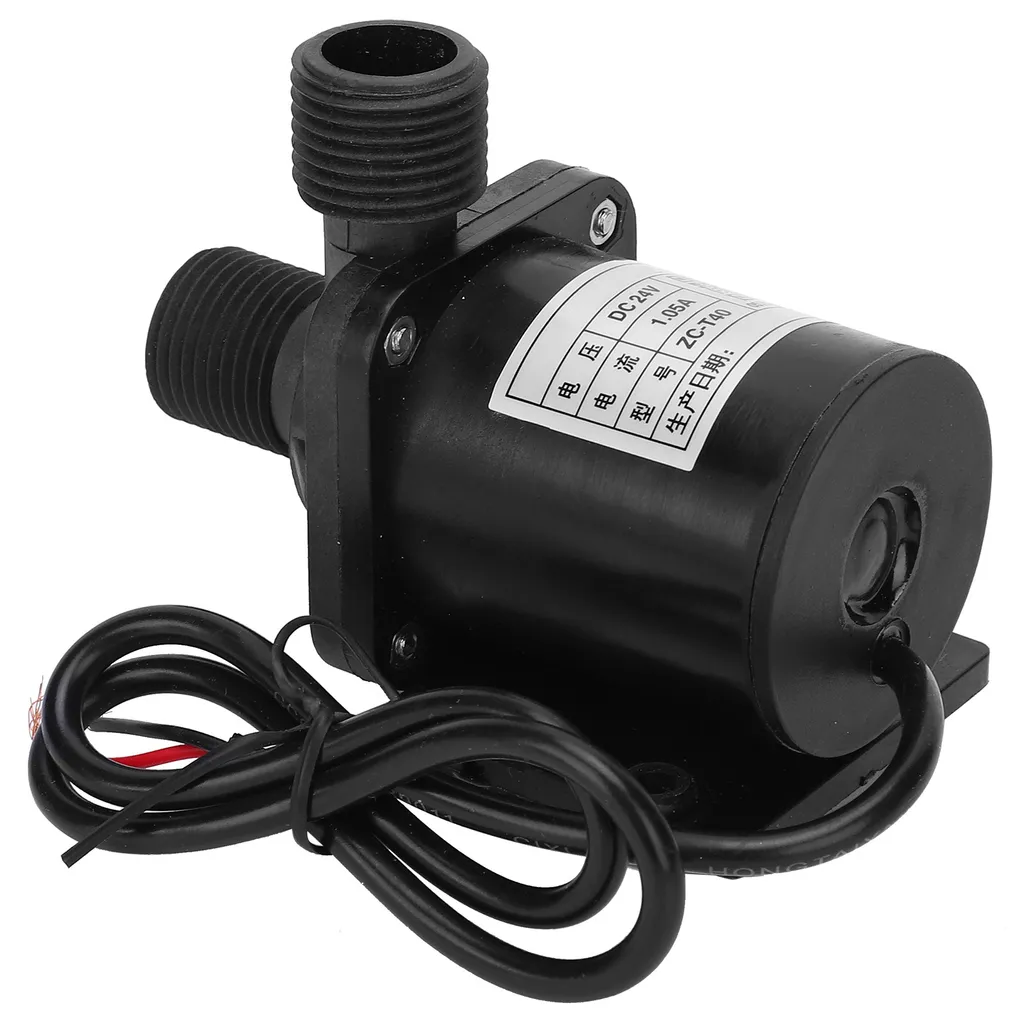 Mini Pompa di Circolazione CC Brushless 12V/24V - Efficienza Professionale