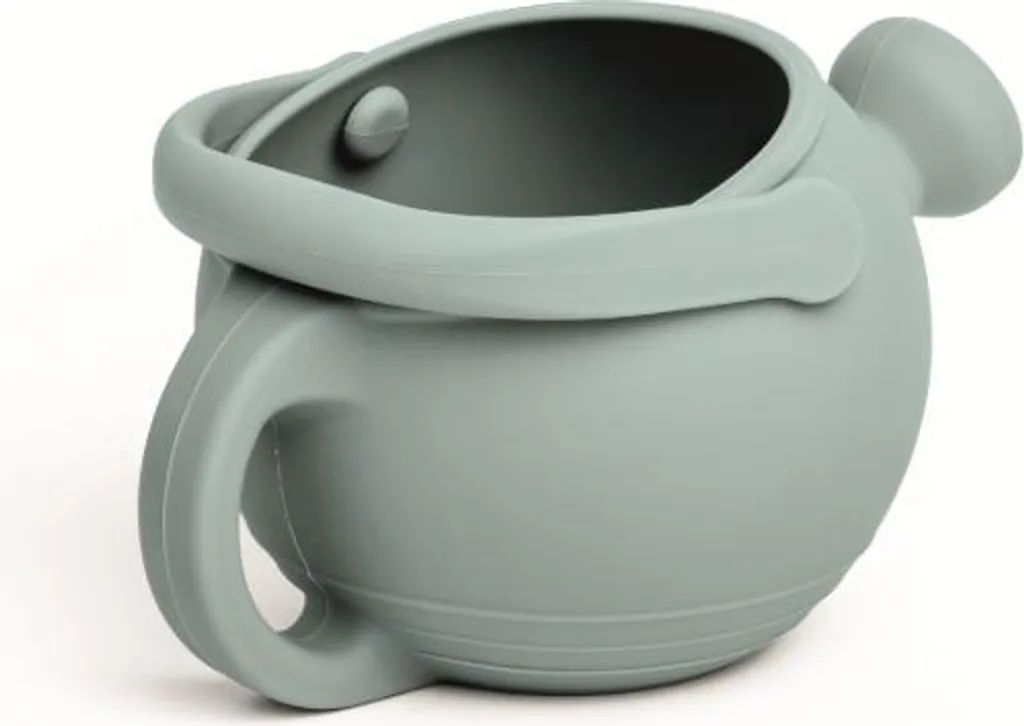 Arrosoir en silicone gris incassable BigJigs - Flexible et ergonomique - 2