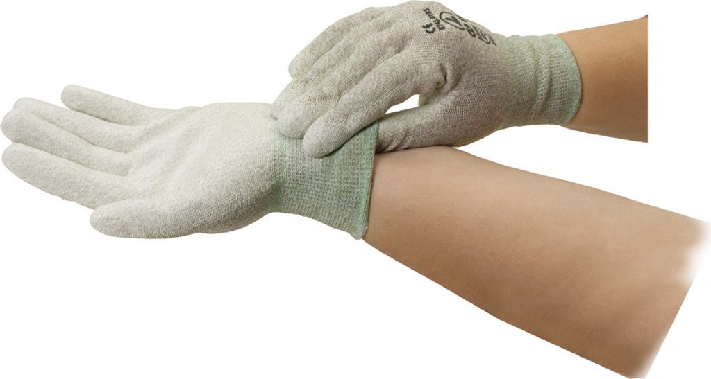 WETEC ESD-Handschuhe, nahtlos, 2XL (Schutzhandschuh Produktschutz Handschuhe)