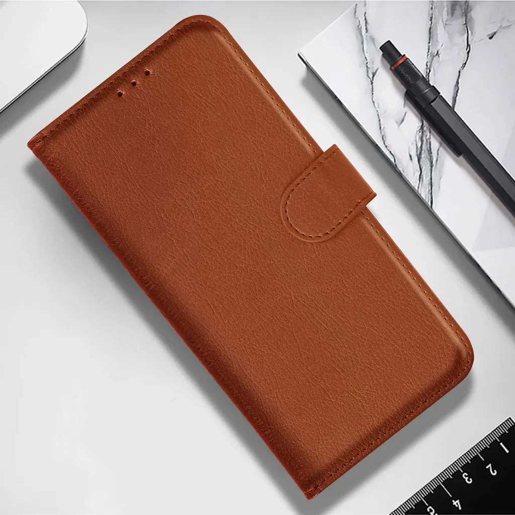 Custodia Elegante Avizar iPhone 6 Plus / 6S Plus - Marrone Chic Stand - 5