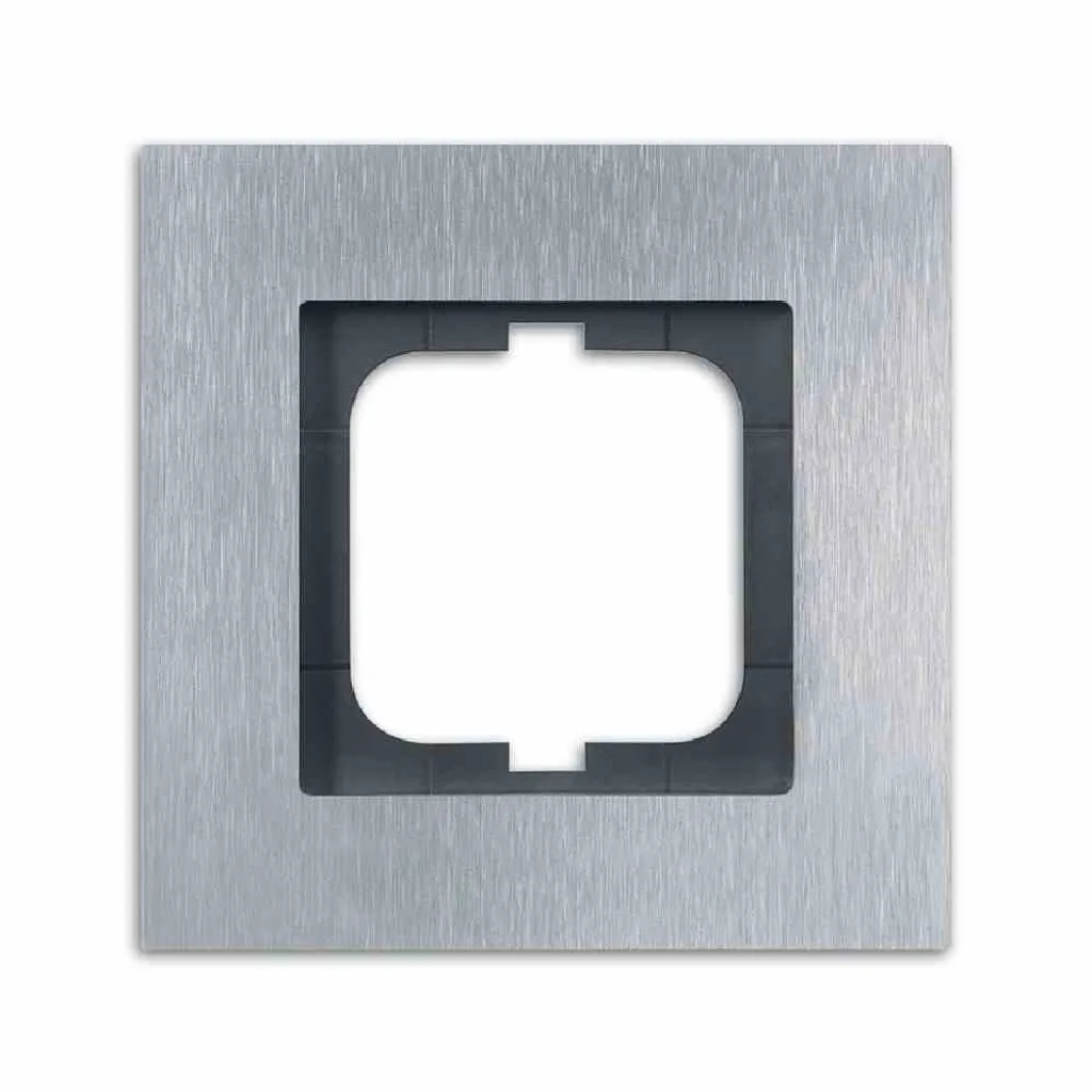 Busch-Jaeger 1721-860 Plaque de Finition 1 Poste Argent 2CKA001754A4254