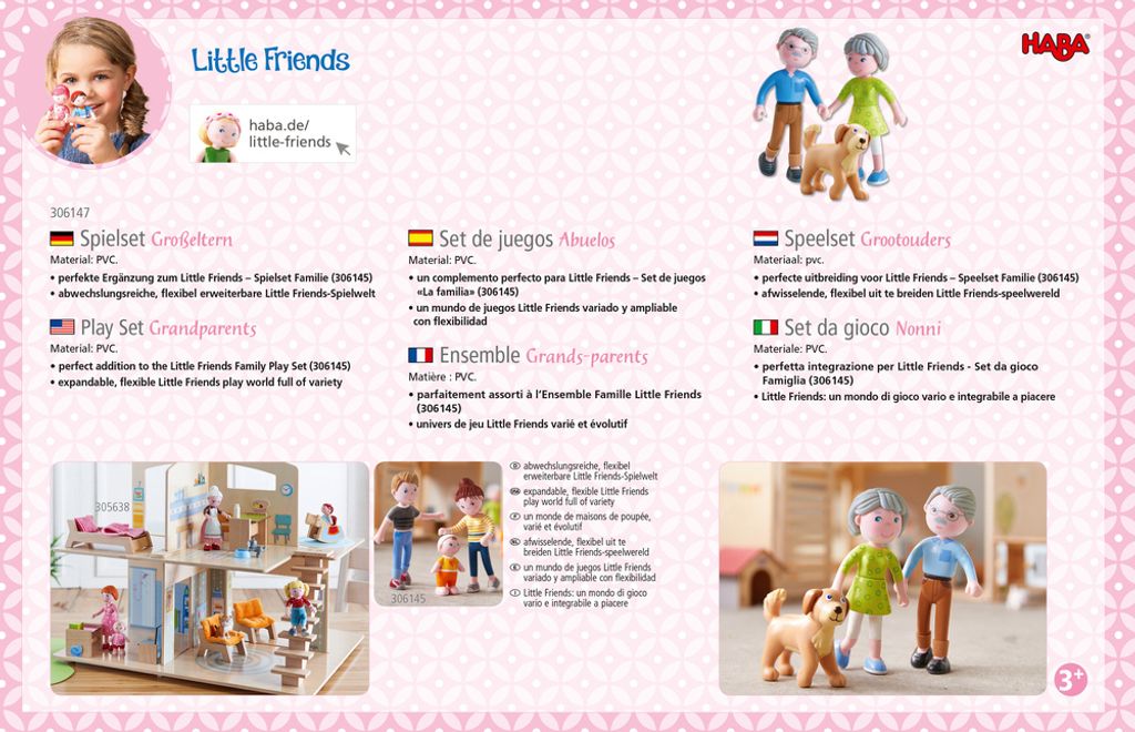 Little Friends Spielset Großeltern Produktbild 8