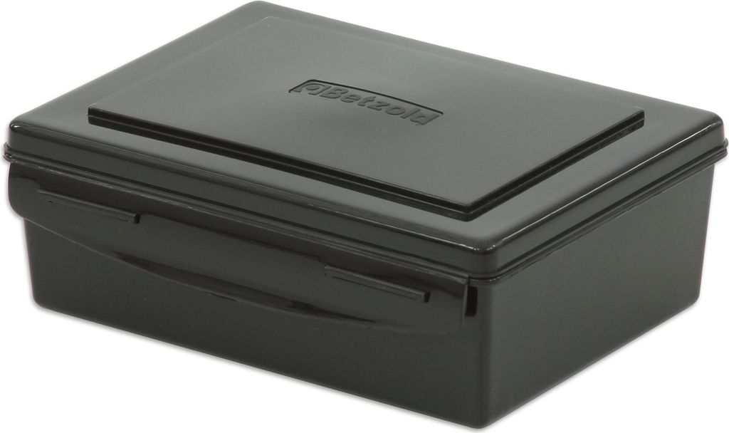 Betzold Aufbewahrungsbox, Farbe: schwarz, Setgröße: 1 Stück, Volumen: 1,4 l